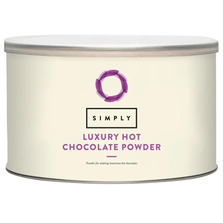 Simply -  Luxury hot sjokoladepulver -  1 KG  (Brukes for varm og kalde drikker)