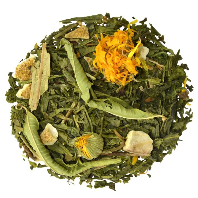 Mild Mandarin - Grønn Sencha - 300 Pyramideposer