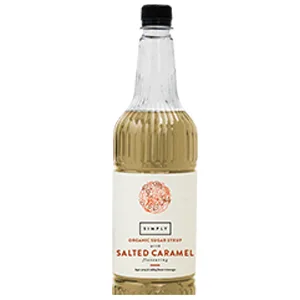 Simply Økologisk Salt Karamel sirup (Vegan) nøtter fri