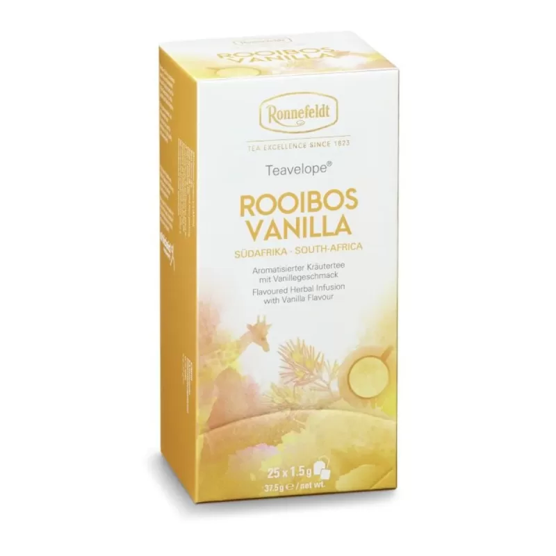 Ronnefeldt -  Rooibos Vanilla Teavelope - 25 Poser  (South Africa)
