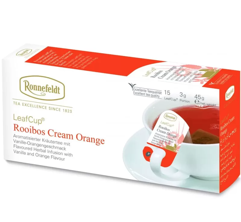 Rooibos kremappelsin (Rooibos crem orange) - Ronnefeldt - Leafcup - 15 Poser