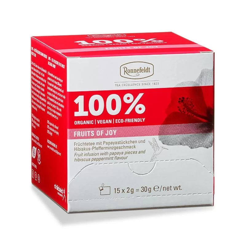 Fruit of Joy (Gledensfrukt te)  (Økologisk, Vegansk fra regnskog i Amazonas) - 15 Poser