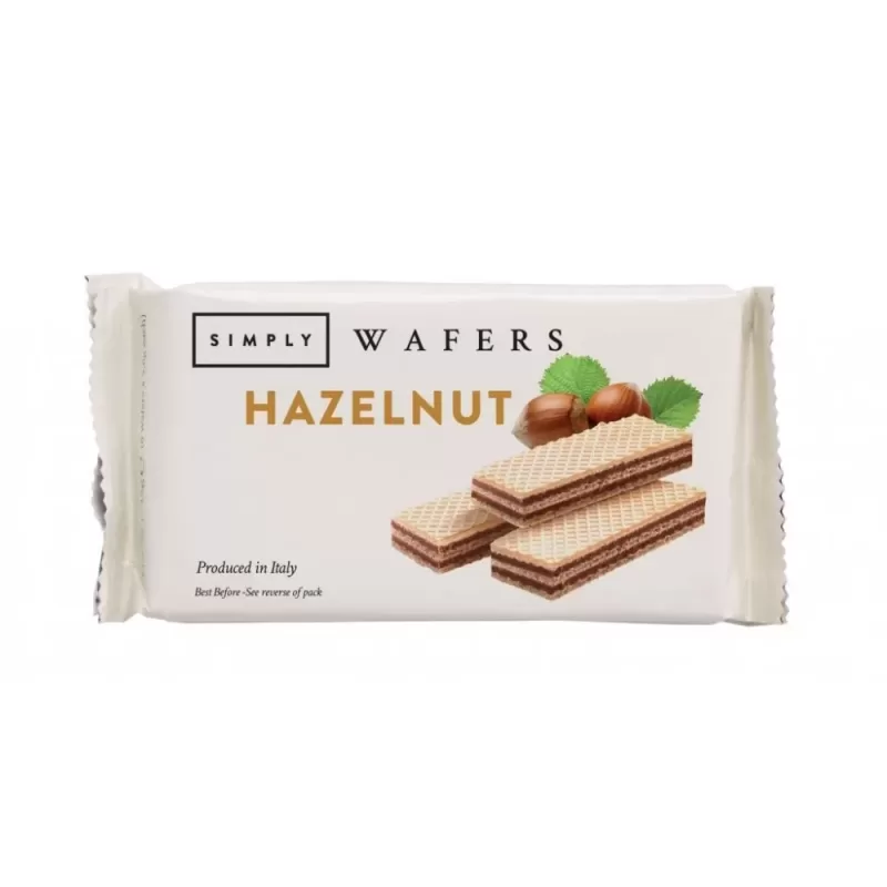 Italiensk Vaffelkjeks - Hasselnøtt - 20 x 45G