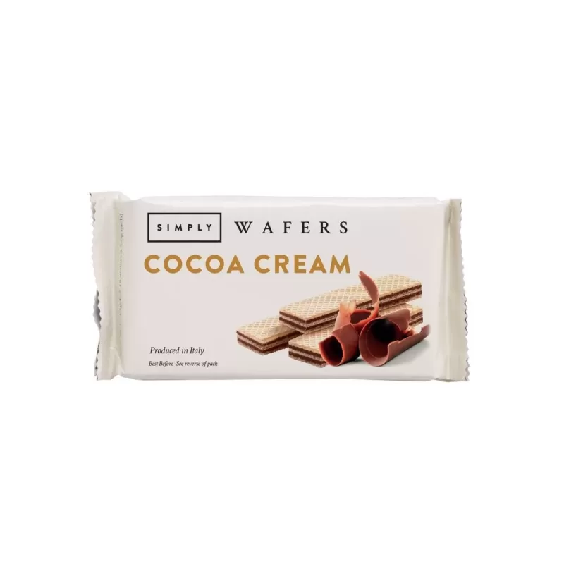 Italienske Vaffelkjeks - Sjokolade - 20 x 45G