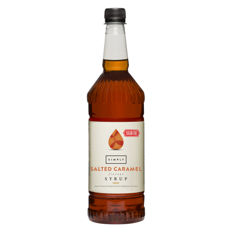 Simply Sukkerfri Salt Karamell - 1 L