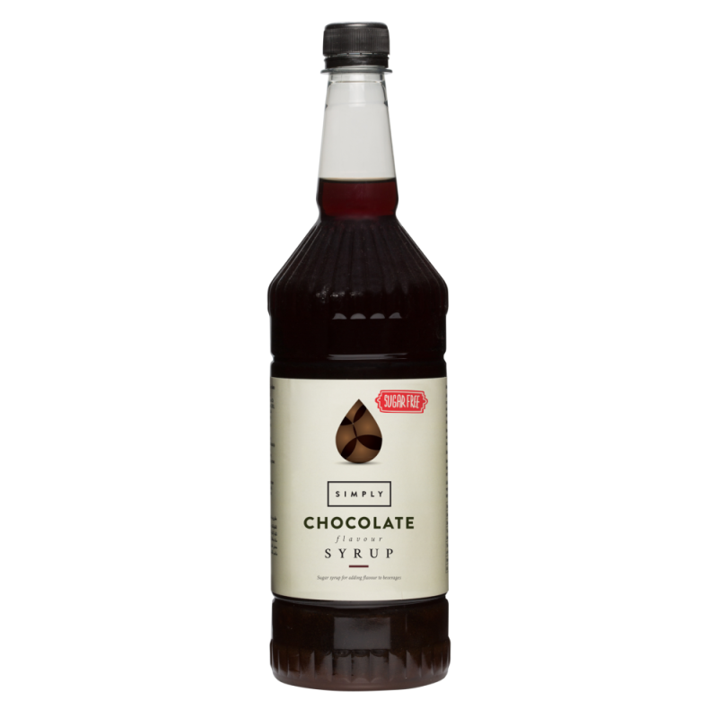 Simply Sukkerfri Sjokoladesirup - 1 L