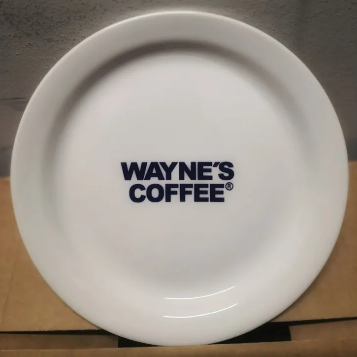 Waynes Tallerken Medium (Hvit)